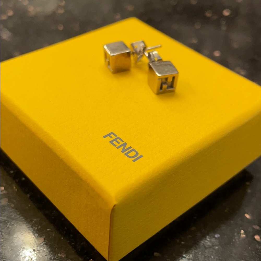 Fendi stud earrings